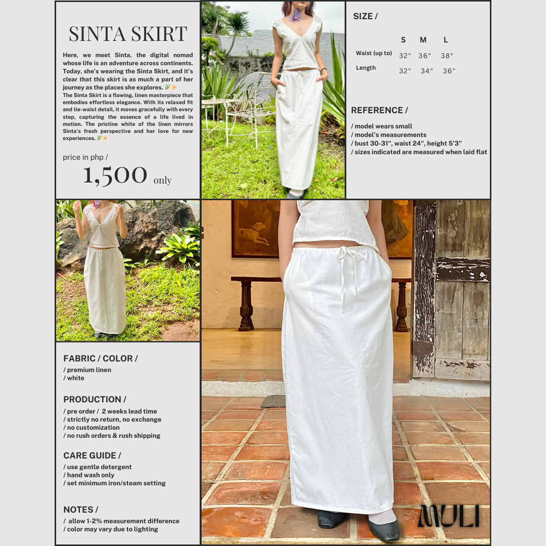 Sinta Skirt (On Hand)
